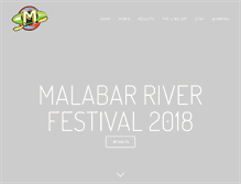 Tablet Screenshot of malabarfest.com